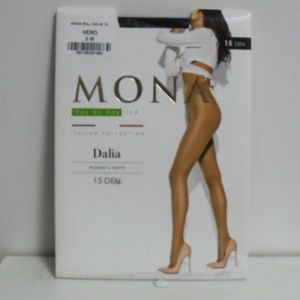 NWT Black Pantyhose Size 3   15 Den